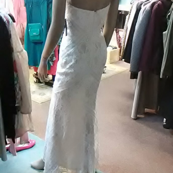 Lulu's Lace Maxi Dress Gown NWT - Picture 2 of 3